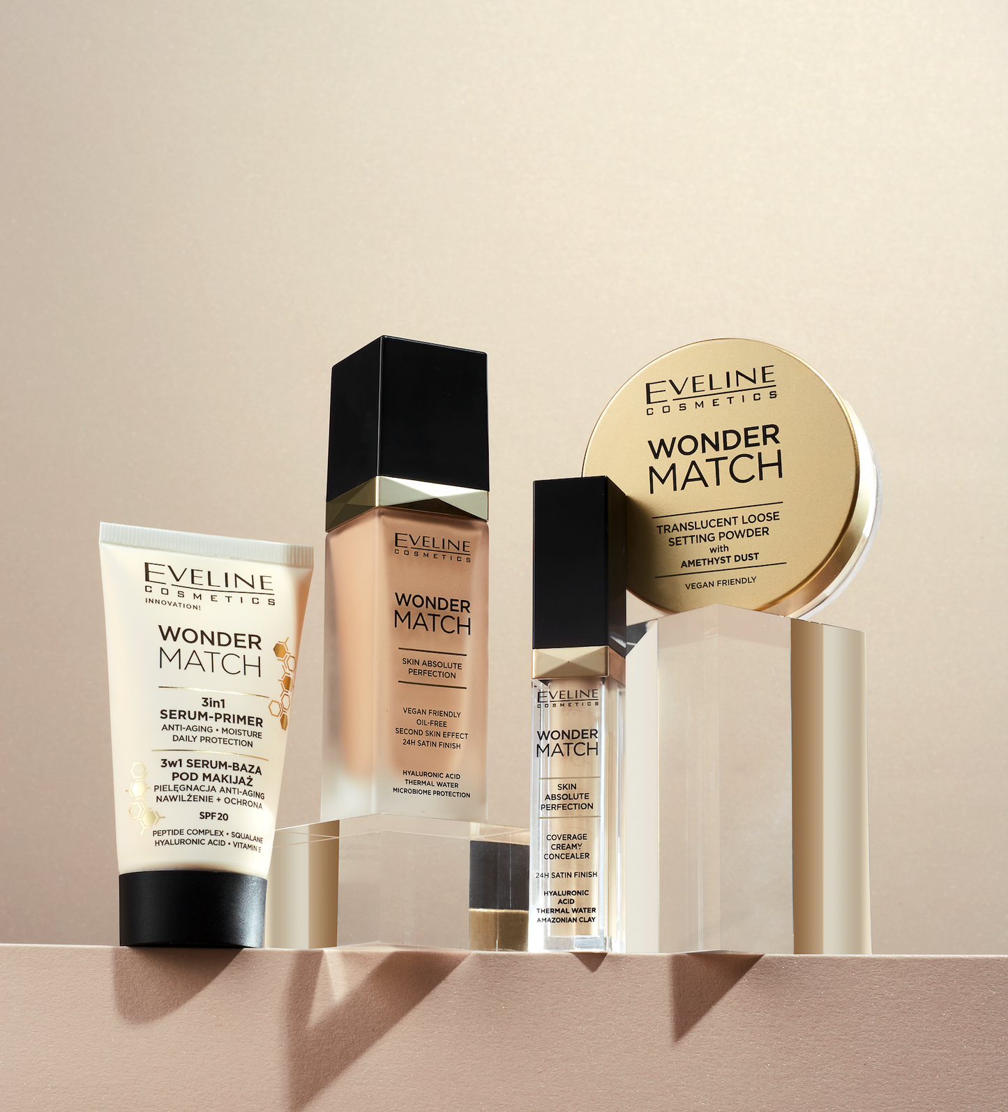 Wonder Match SPF 20 Serum-Makeup Base 3in1 (30ml)